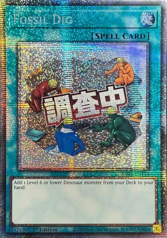Fossil Dig (Starlight Rare) [RA05-EN116] Starlight Rare | Exor Games New Glasgow