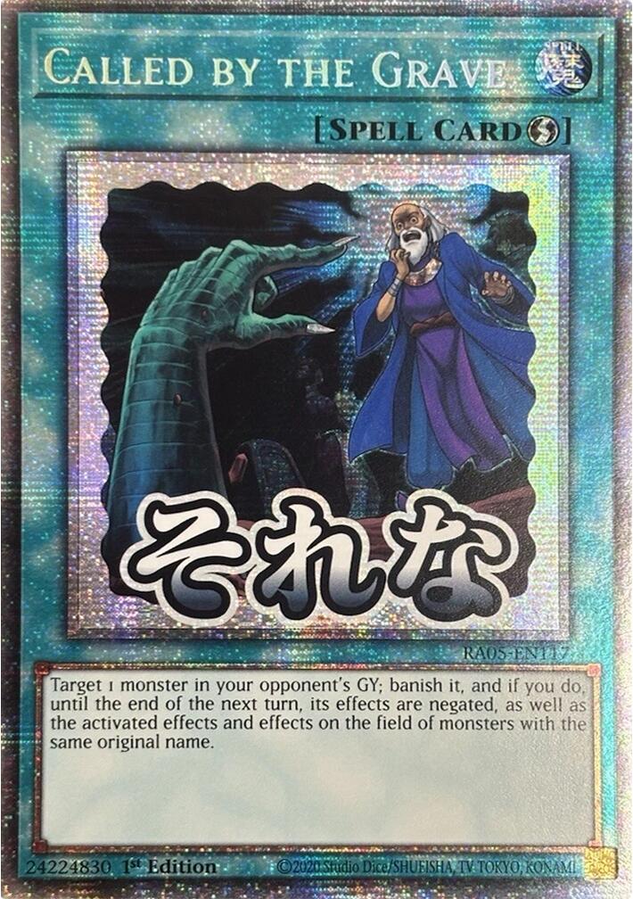 Called by the Grave (Starlight Rare) [RA05-EN117] Starlight Rare | Exor Games New Glasgow