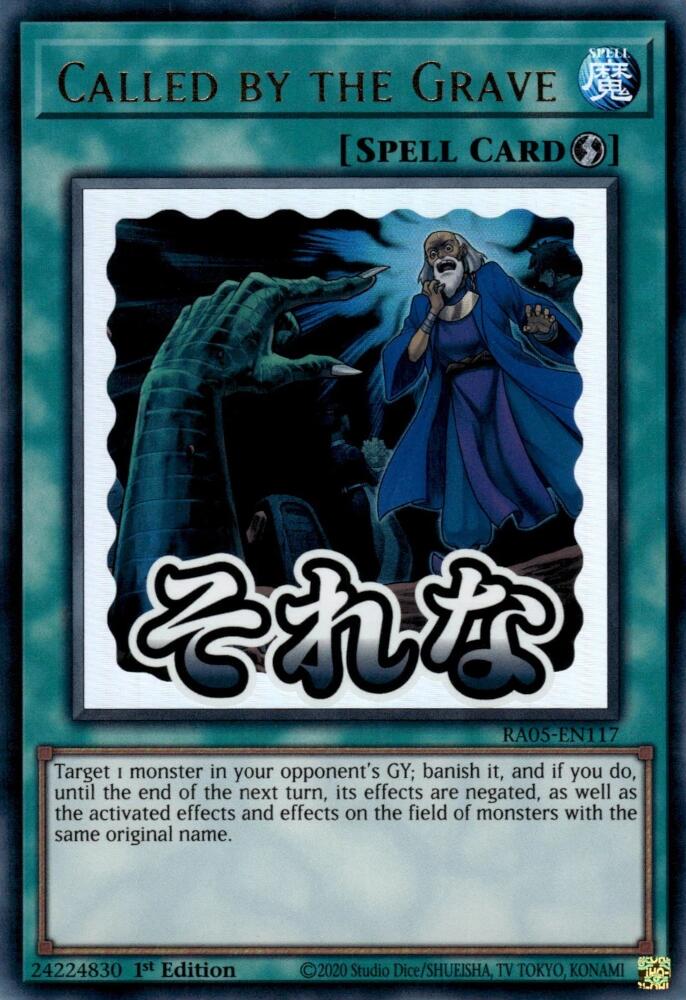 Called by the Grave [RA05-EN117] Ultra Rare | Exor Games New Glasgow