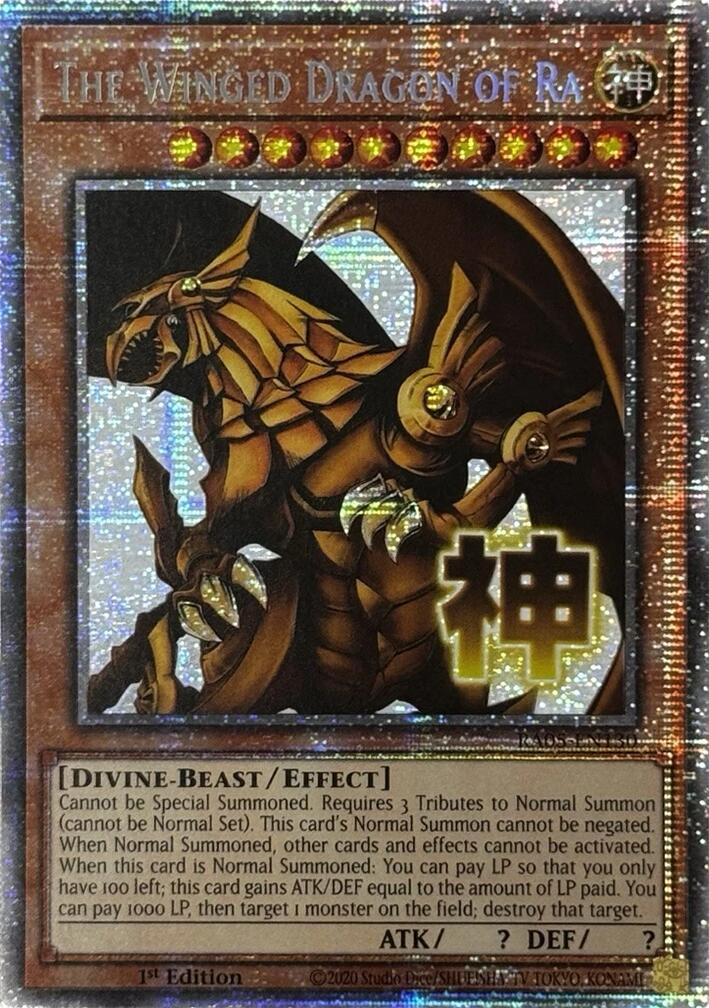 The Winged Dragon of Ra (Starlight Rare) [RA05-EN130] Starlight Rare | Exor Games New Glasgow