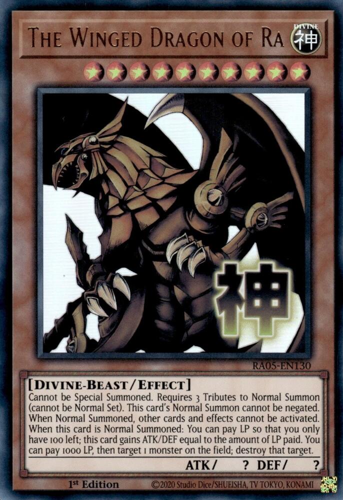 The Winged Dragon of Ra [RA05-EN130] Ultra Rare | Exor Games New Glasgow