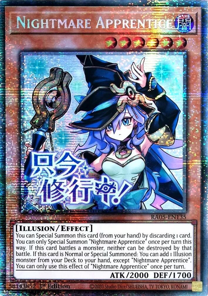 Nightmare Apprentice (Starlight Rare) [RA05-EN135] Starlight Rare | Exor Games New Glasgow