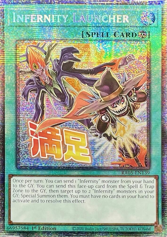 Infernity Launcher (Starlight Rare) [RA05-EN139] Starlight Rare | Exor Games New Glasgow