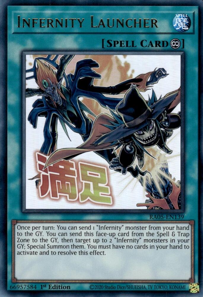 Infernity Launcher [RA05-EN139] Ultra Rare | Exor Games New Glasgow