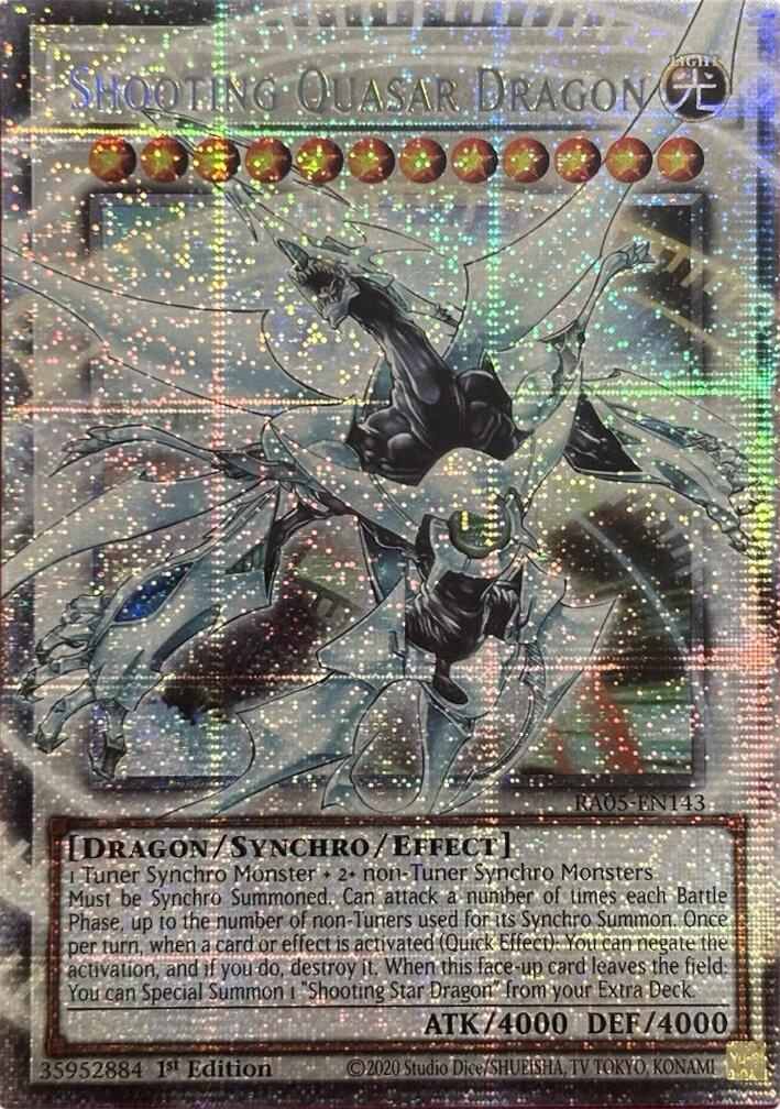 Shooting Quasar Dragon (Starlight Rare) [RA05-EN143] Starlight Rare | Exor Games New Glasgow