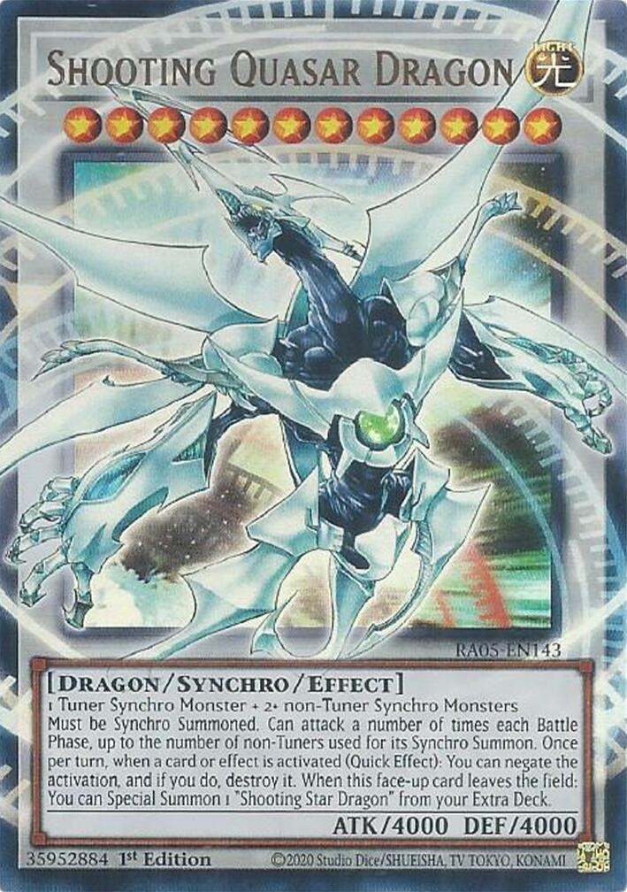 Shooting Quasar Dragon [RA05-EN143] Ultra Rare | Exor Games New Glasgow