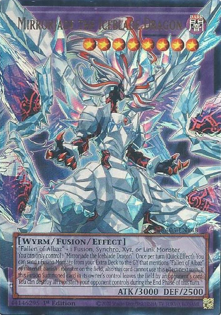 Mirrorjade the Iceblade Dragon [RA05-EN148] Ultra Rare | Exor Games New Glasgow