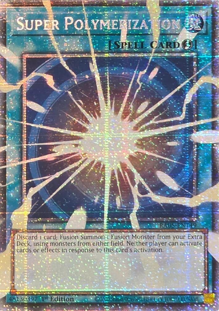 Super Polymerization (Starlight Rare) [RA05-EN149] Starlight Rare | Exor Games New Glasgow