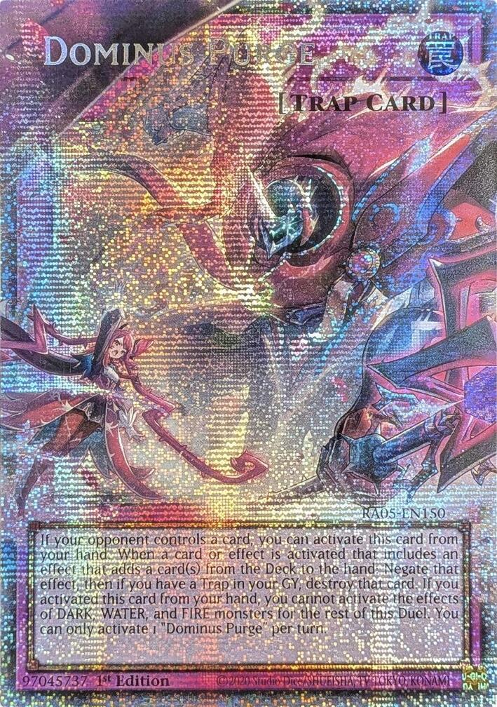 Dominus Purge (Starlight Rare) [RA05-EN150] Starlight Rare | Exor Games New Glasgow