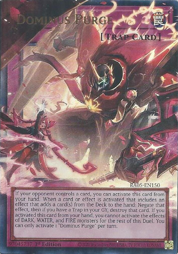 Dominus Purge [RA05-EN150] Ultra Rare | Exor Games New Glasgow