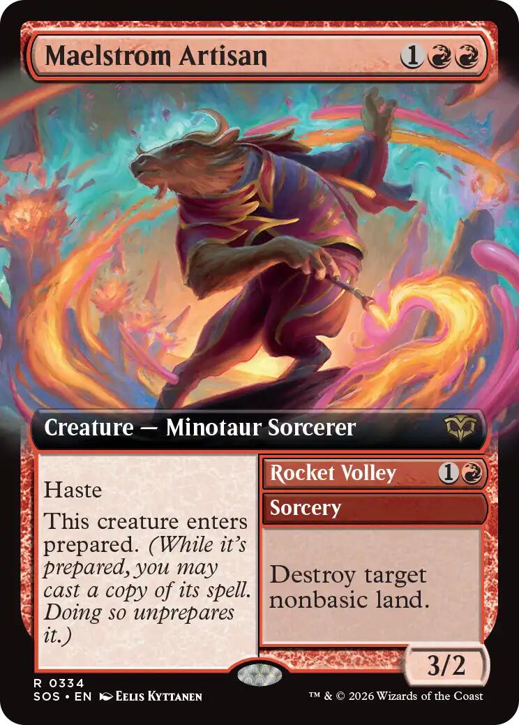 Maelstrom Artisan (Extended Art) [Secrets of Strixhaven] | Exor Games New Glasgow
