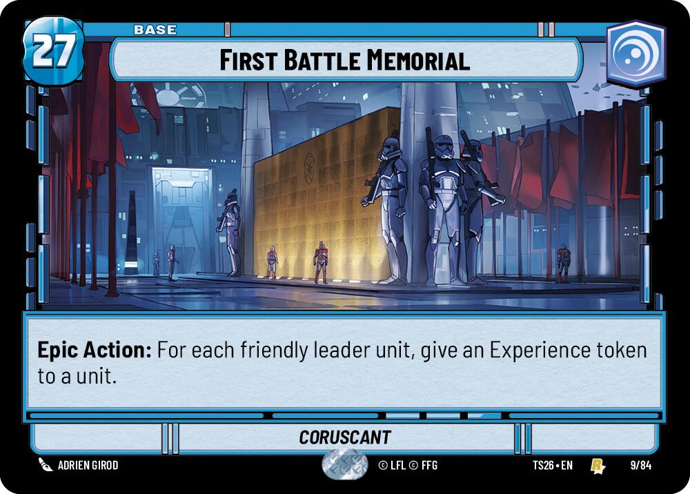 First Battle Memorial (9/84) (9/84) [Twin Suns] | Exor Games New Glasgow