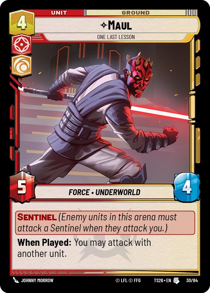 Maul - One Last Lesson (30/84) (30/84) [Twin Suns] | Exor Games New Glasgow