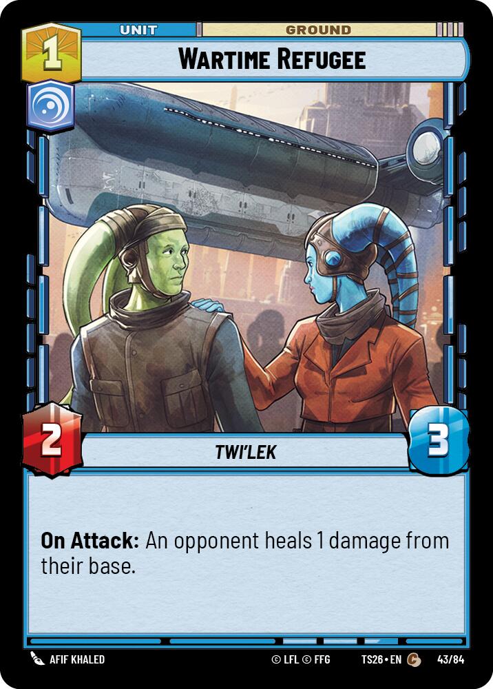 Wartime Refugee (43/84) (43/84) [Twin Suns] | Exor Games New Glasgow