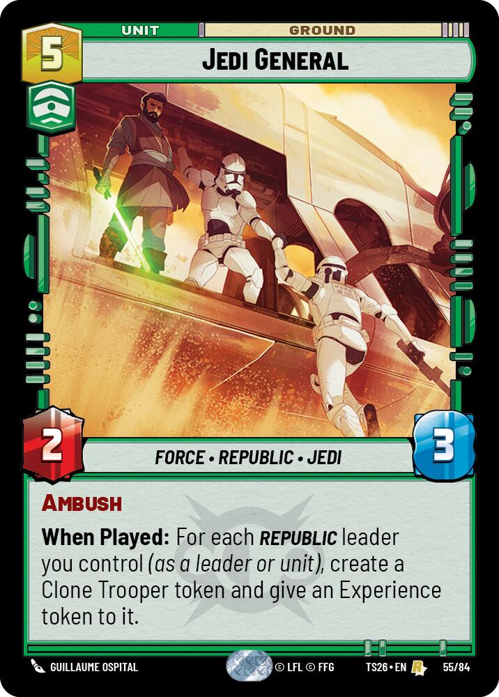 Jedi General (55/84) (55/84) [Twin Suns] | Exor Games New Glasgow