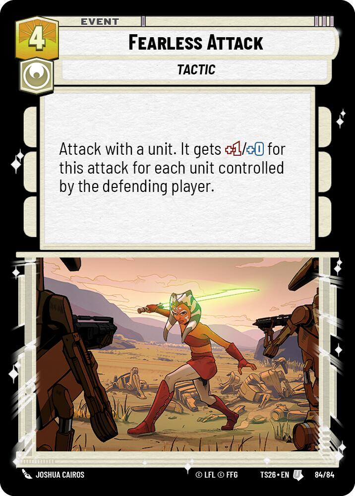 Fearless Attack (84/84) (84/84) [Twin Suns] | Exor Games New Glasgow