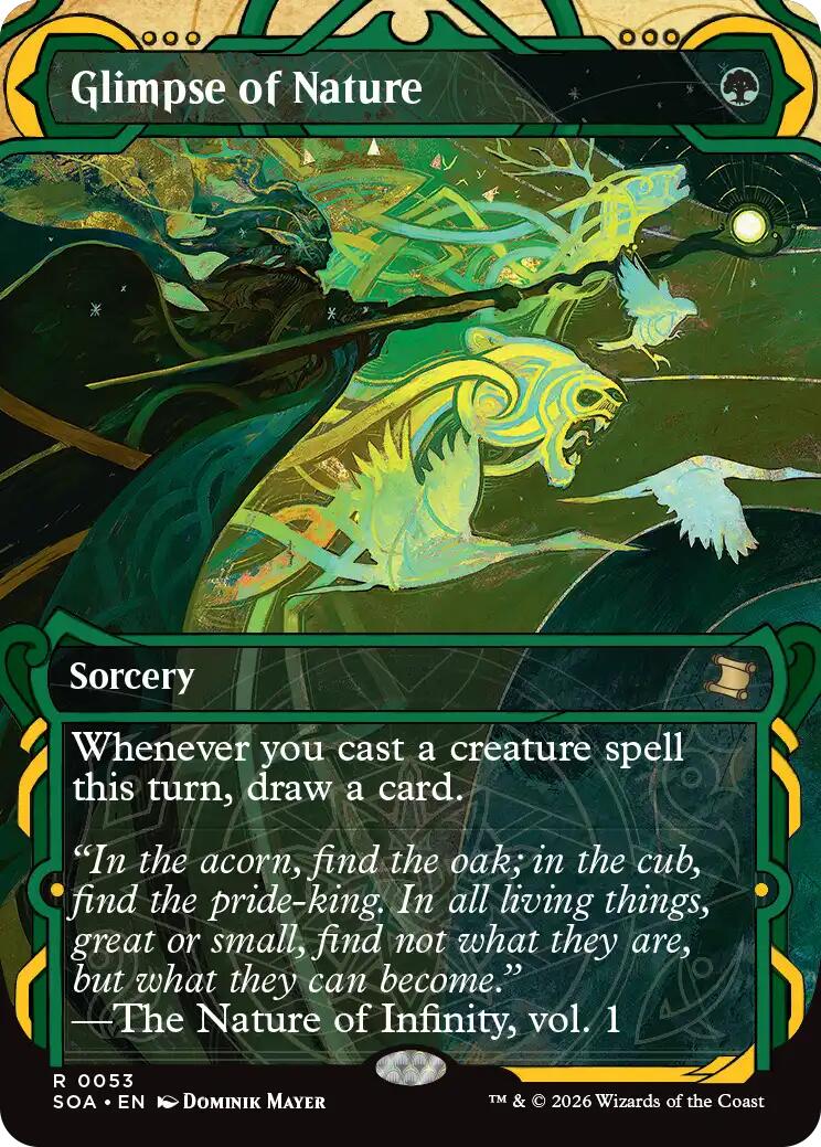 Glimpse of Nature [Secrets of Strixhaven: Mystical Archive] | Exor Games New Glasgow
