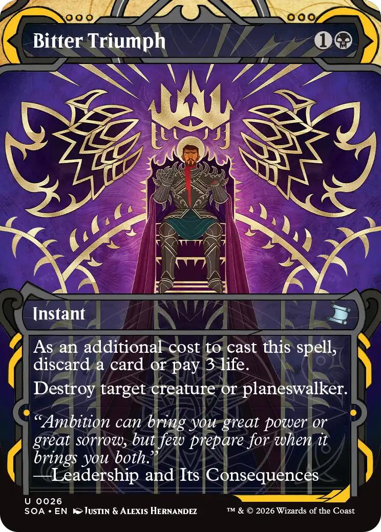 Bitter Triumph [Secrets of Strixhaven: Mystical Archive] | Exor Games New Glasgow