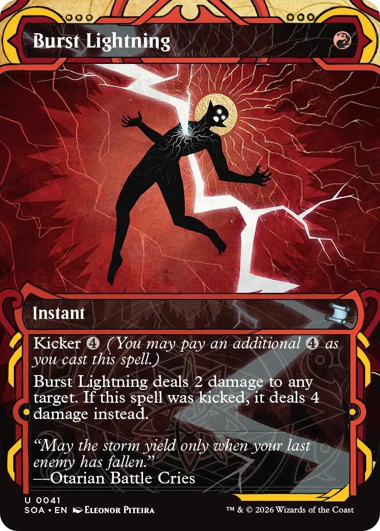 Burst Lightning [Secrets of Strixhaven: Mystical Archive] | Exor Games New Glasgow