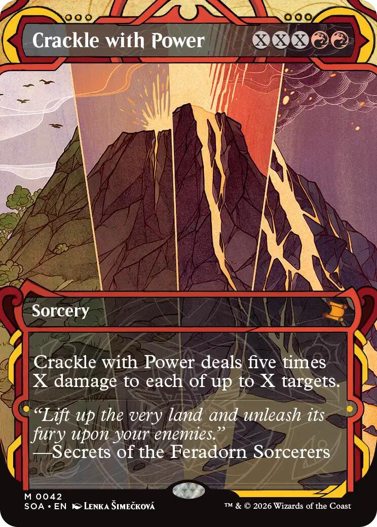 Crackle with Power [Secrets of Strixhaven: Mystical Archive] | Exor Games New Glasgow