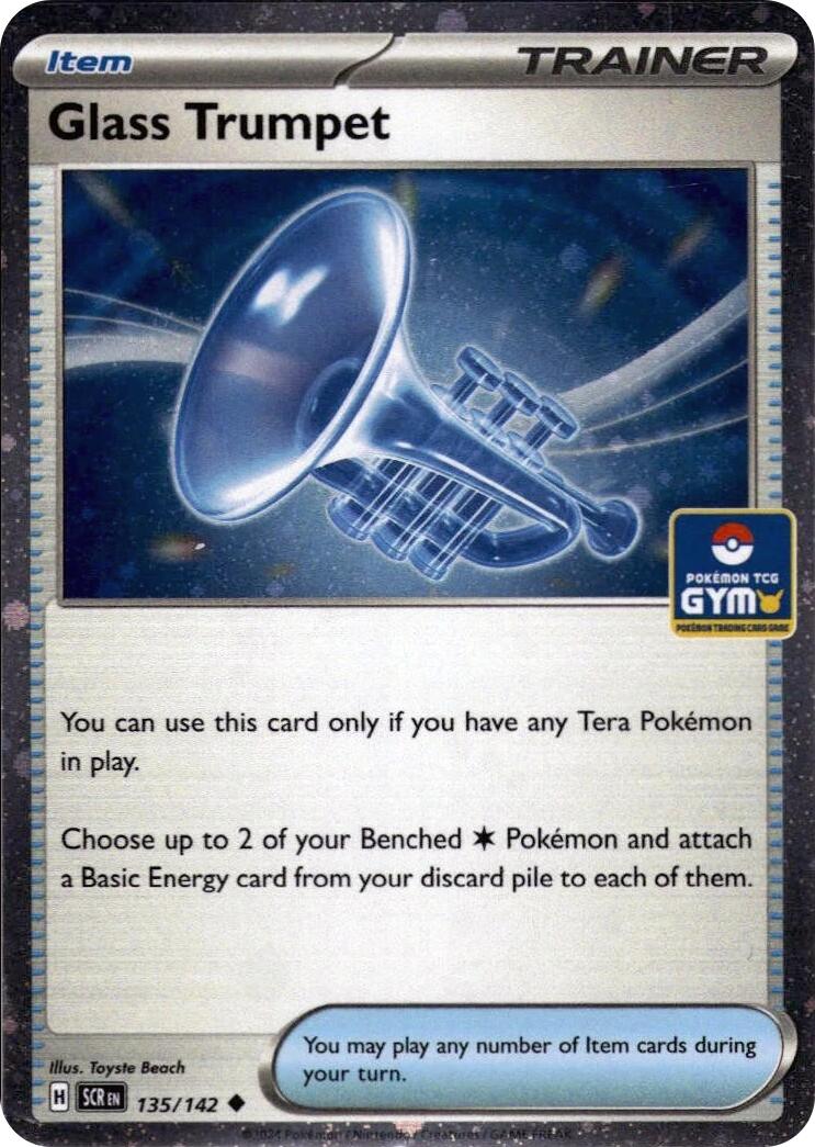 Glass Trumpet (135/142) (Gym Stamp Asia Exclusive) [Miscellaneous Cards] | Exor Games New Glasgow