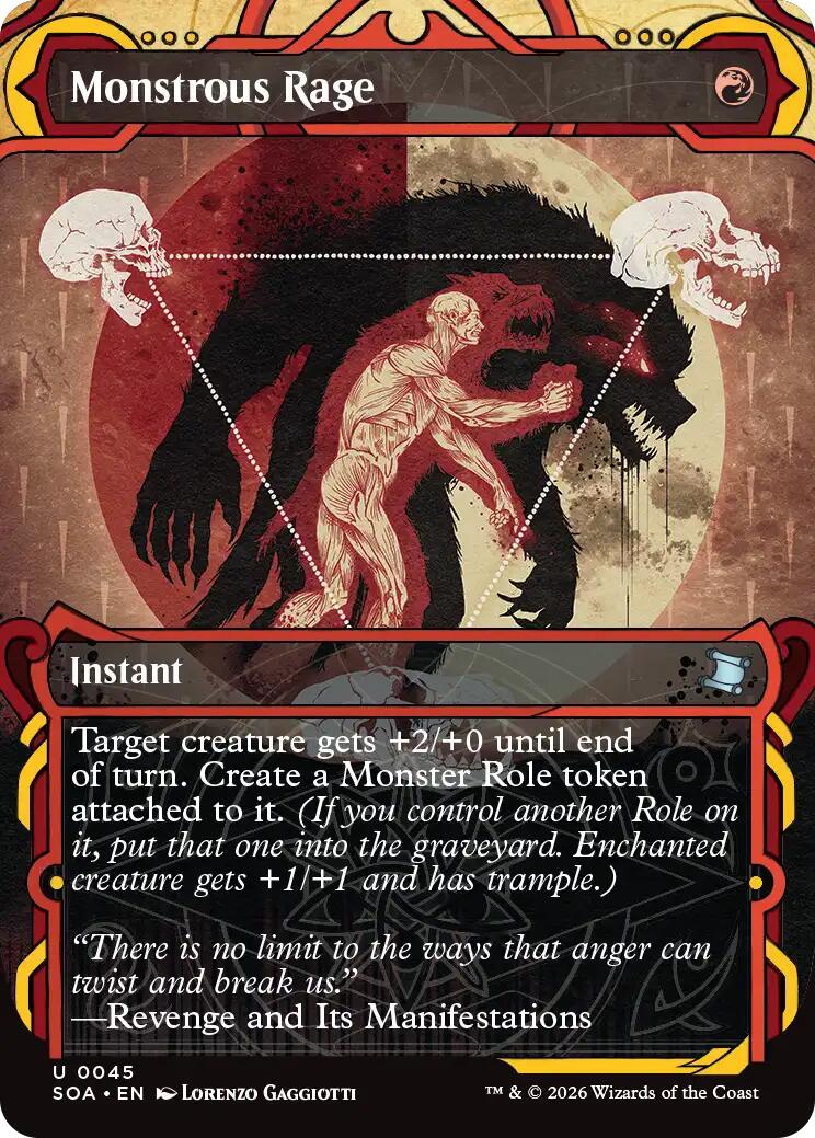 Monstrous Rage [Secrets of Strixhaven: Mystical Archive] | Exor Games New Glasgow