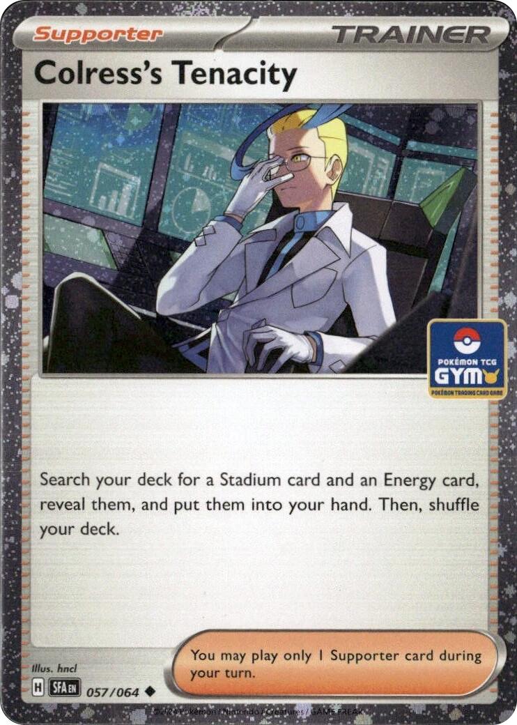 Colress's Tenacity (057/064) (Gym Stamp Asia Exclusive) [Miscellaneous Cards] | Exor Games New Glasgow