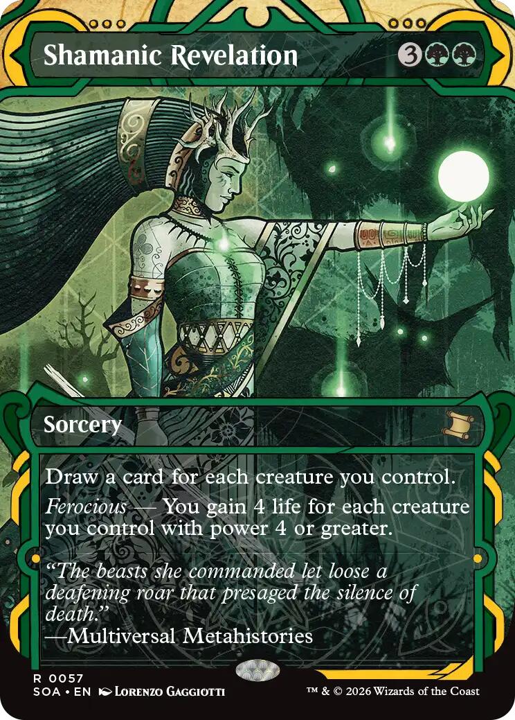 Shamanic Revelation [Secrets of Strixhaven: Mystical Archive] | Exor Games New Glasgow