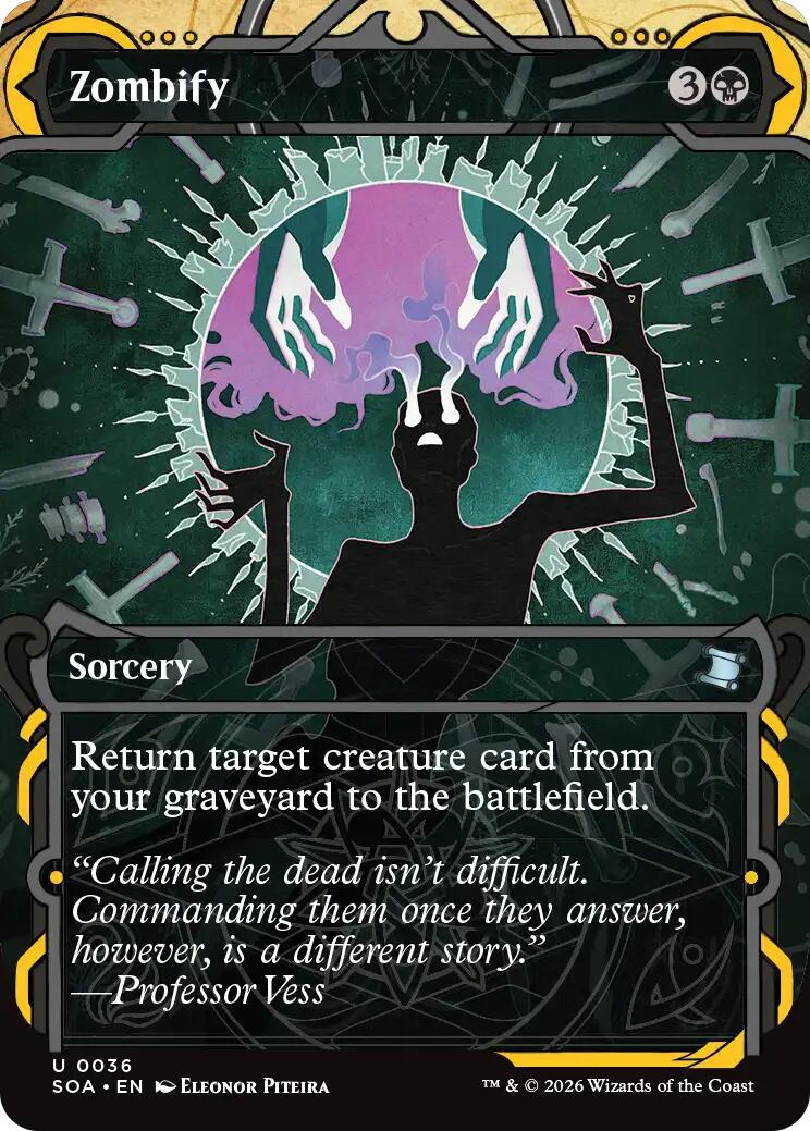 Zombify [Secrets of Strixhaven: Mystical Archive] | Exor Games New Glasgow