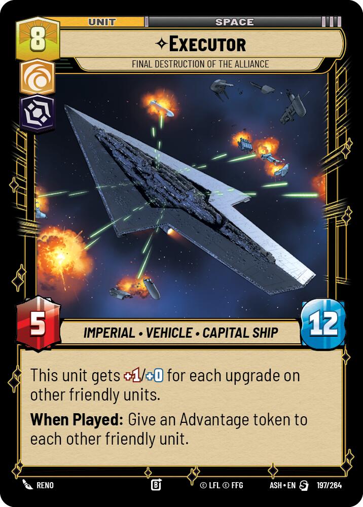 Executor - Final Destruction of the Alliance (197/264) (197/264) [Ashes of the Empire] | Exor Games New Glasgow