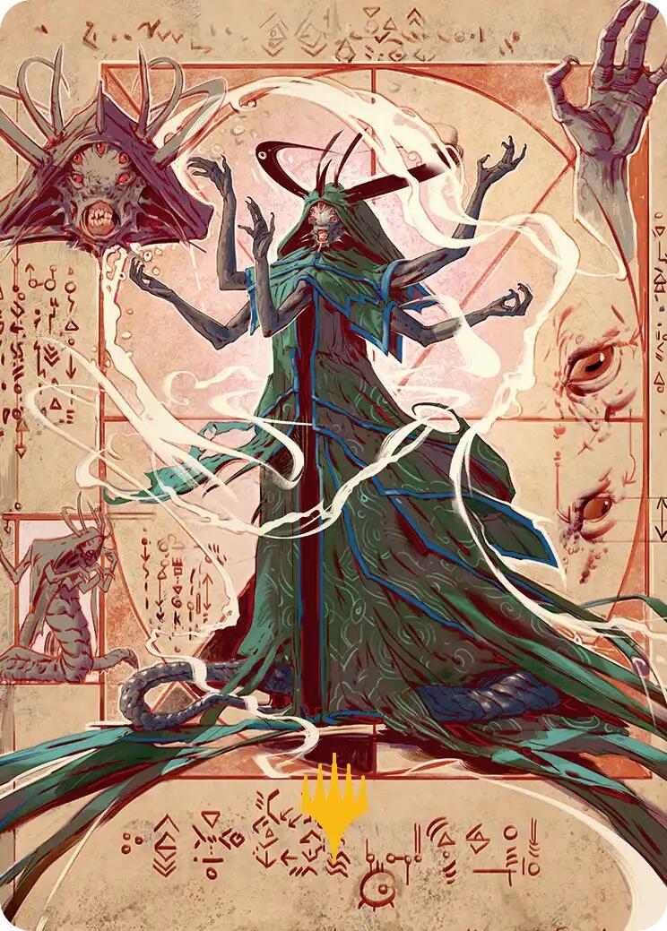 Tragedy Feaster Art Card (Gold-Stamped Planeswalker Symbol) [Secrets of Strixhaven Art Series] | Exor Games New Glasgow