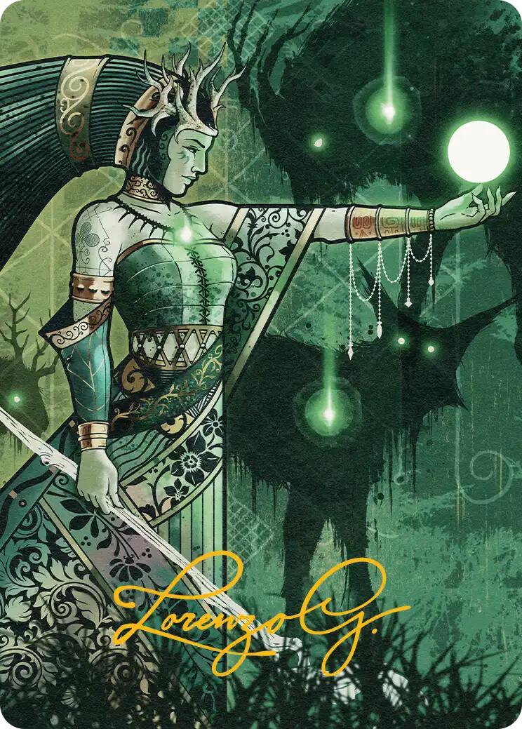 Shamanic Revelation Art Card (Gold-Stamped Signature) [Secrets of Strixhaven Art Series] | Exor Games New Glasgow