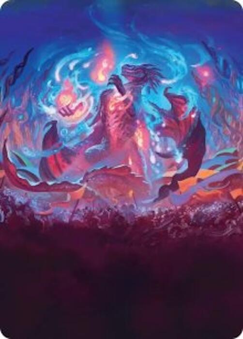 Prismari, the Inspiration Art Card [Secrets of Strixhaven Art Series] | Exor Games New Glasgow
