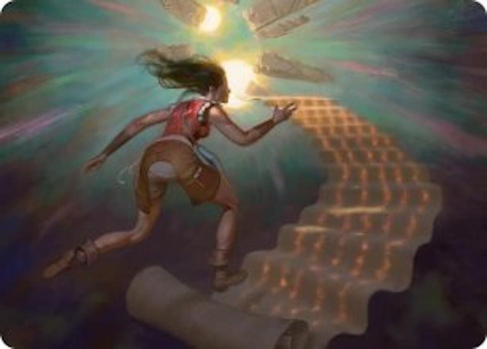 Pursue the Past Art Card [Secrets of Strixhaven Art Series] | Exor Games New Glasgow