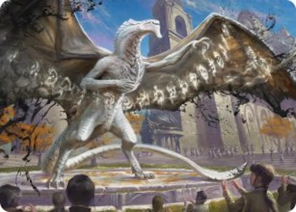 Silverquill, the Disputant Art Card [Secrets of Strixhaven Art Series] | Exor Games New Glasgow