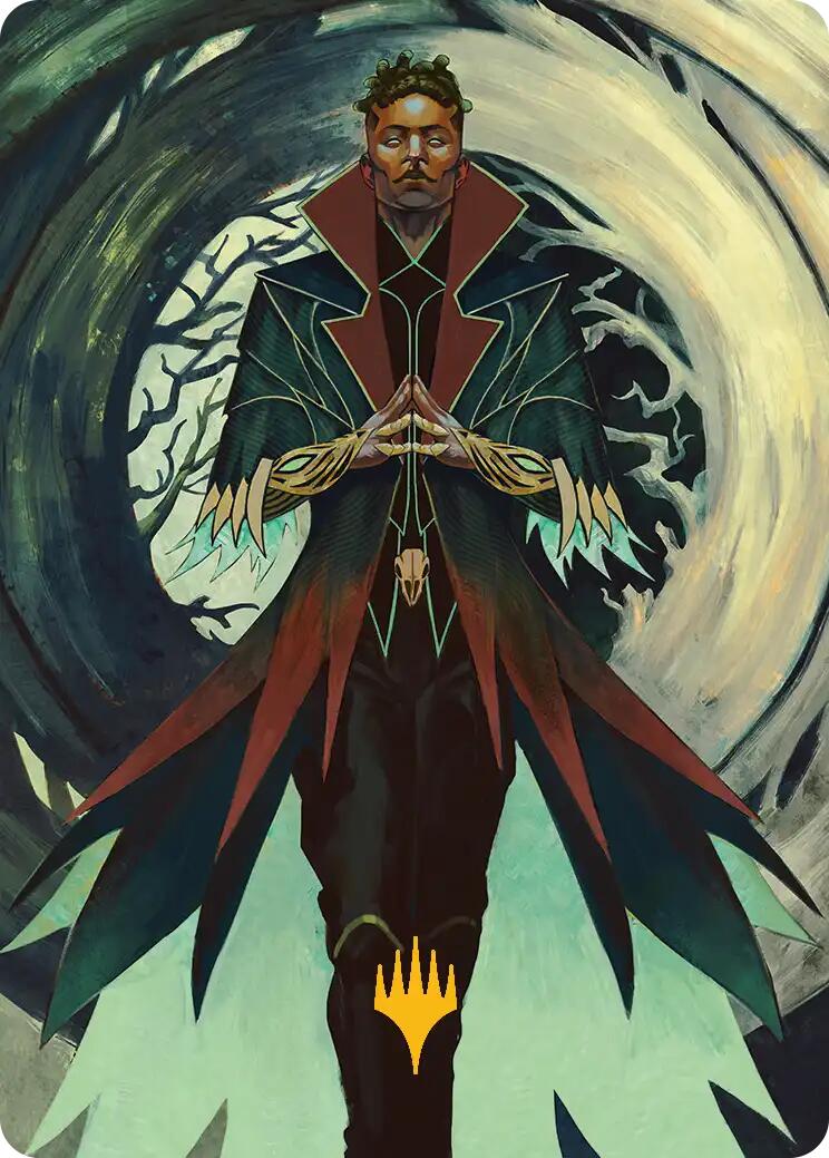 Professor Dellian Fel Art Card (Gold-Stamped Planeswalker Symbol) [Secrets of Strixhaven Art Series] | Exor Games New Glasgow