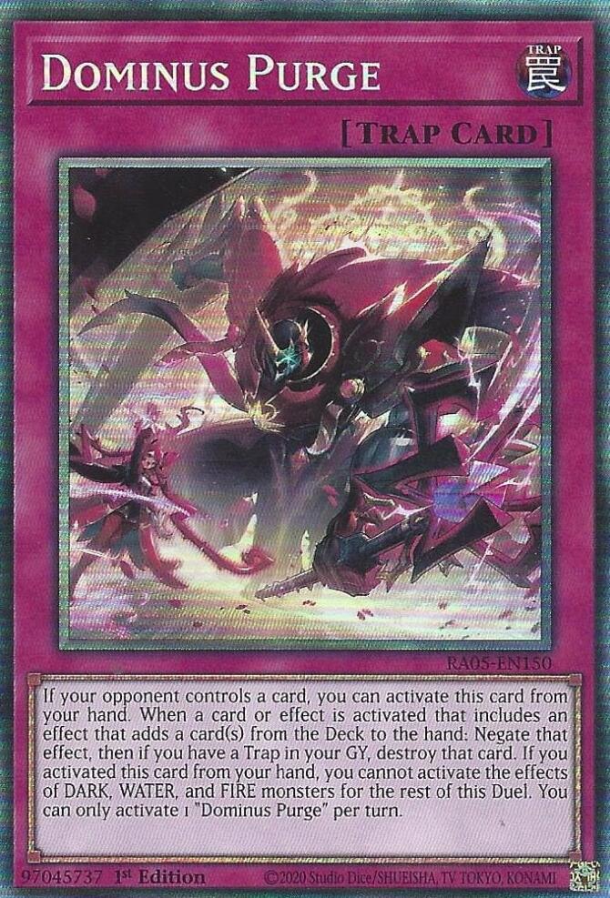 Dominus Purge (Collector's Rare) [RA05-EN150] Collector's Rare | Exor Games New Glasgow