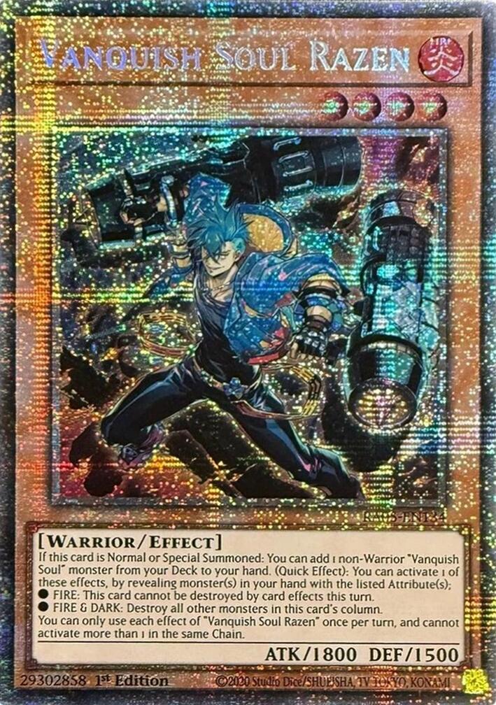 Vanquish Soul Razen (Starlight Rare) [RA05-EN134] Starlight Rare | Exor Games New Glasgow