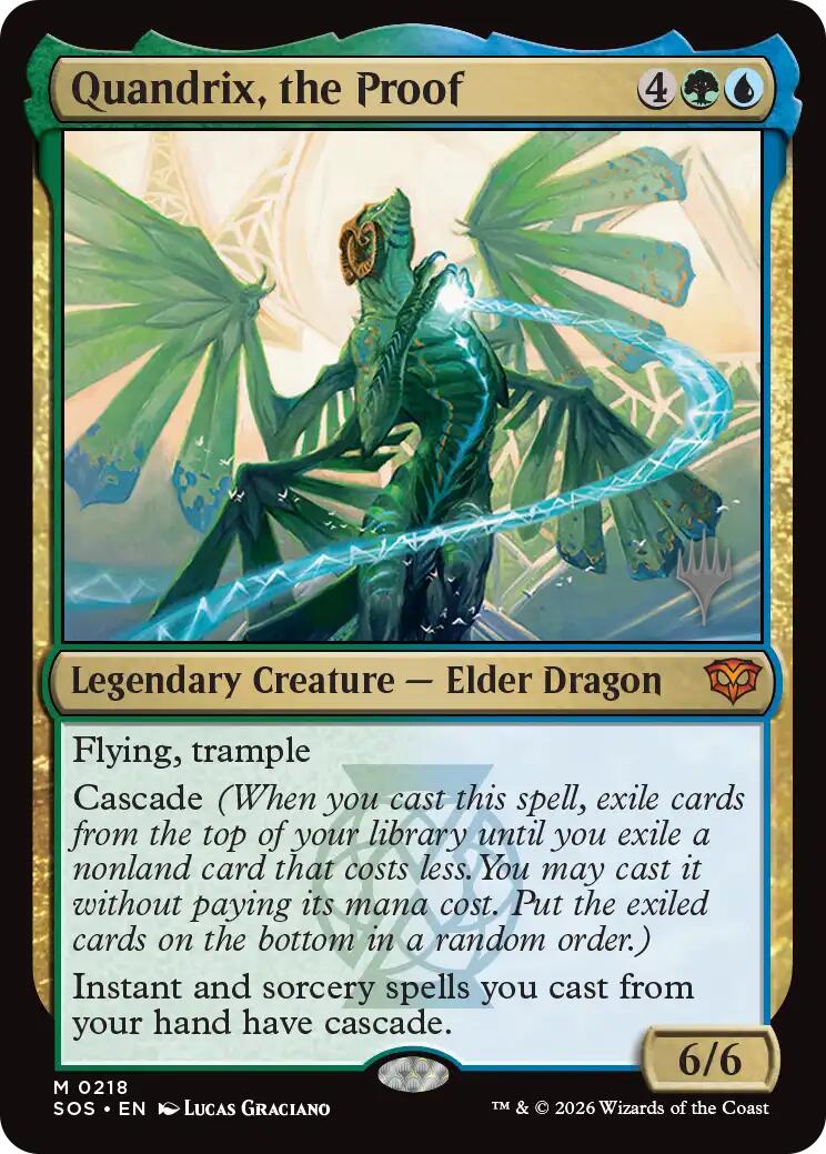 Quandrix, the Proof [Secrets of Strixhaven Promos] | Exor Games New Glasgow