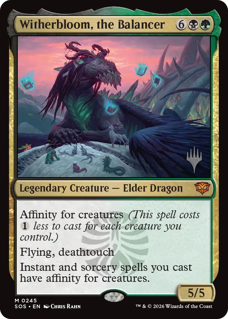 Witherbloom, the Balancer [Secrets of Strixhaven Promos] | Exor Games New Glasgow
