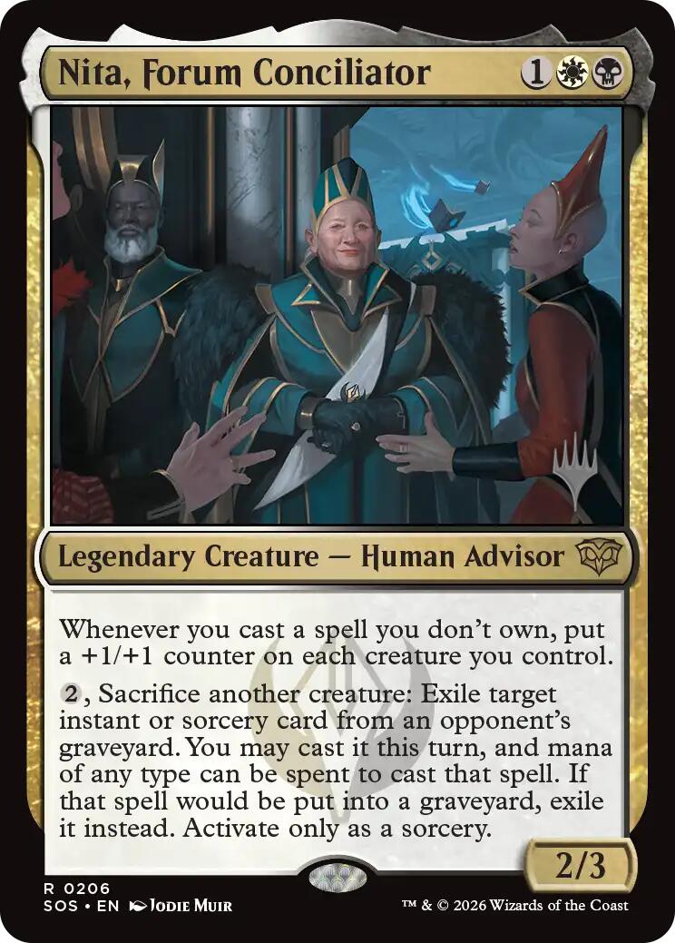 Nita, Forum Conciliator [Secrets of Strixhaven Promos] | Exor Games New Glasgow
