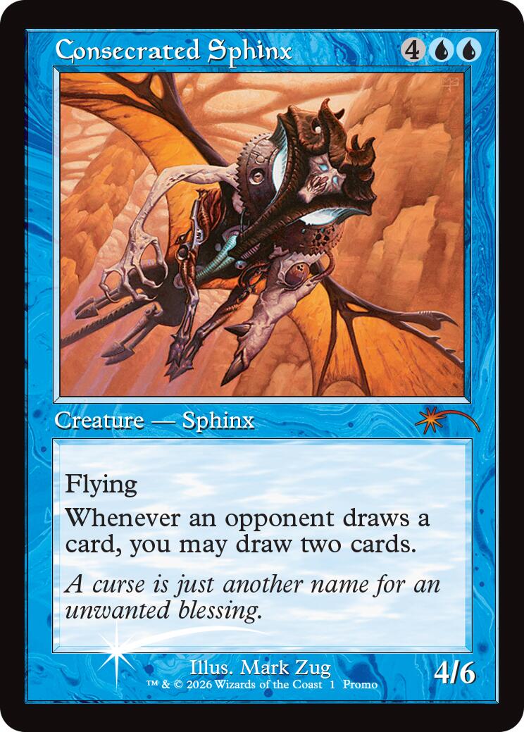 Consecrated Sphinx (Retro Frame) [MagicFest 2025] | Exor Games New Glasgow