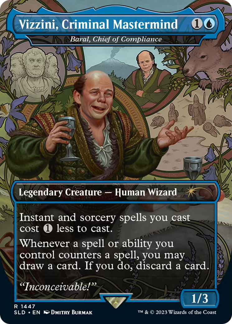 Vizzini, Criminal Mastermind - Baral, Chief of Compliance [Secret Lair Drop Series] | Exor Games New Glasgow