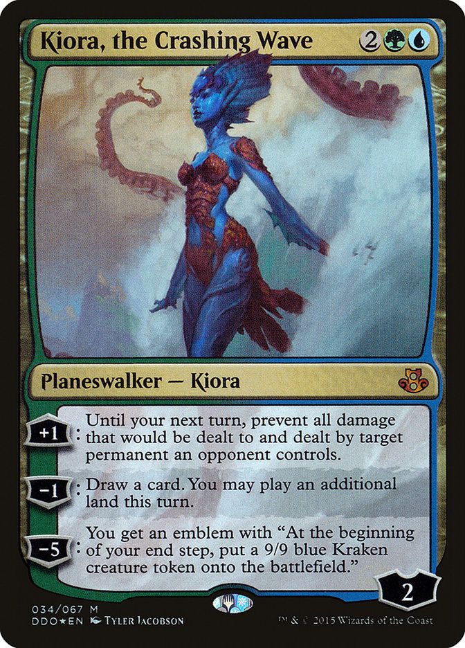 Kiora, the Crashing Wave [Duel Decks: Elspeth vs. Kiora] | Exor Games New Glasgow