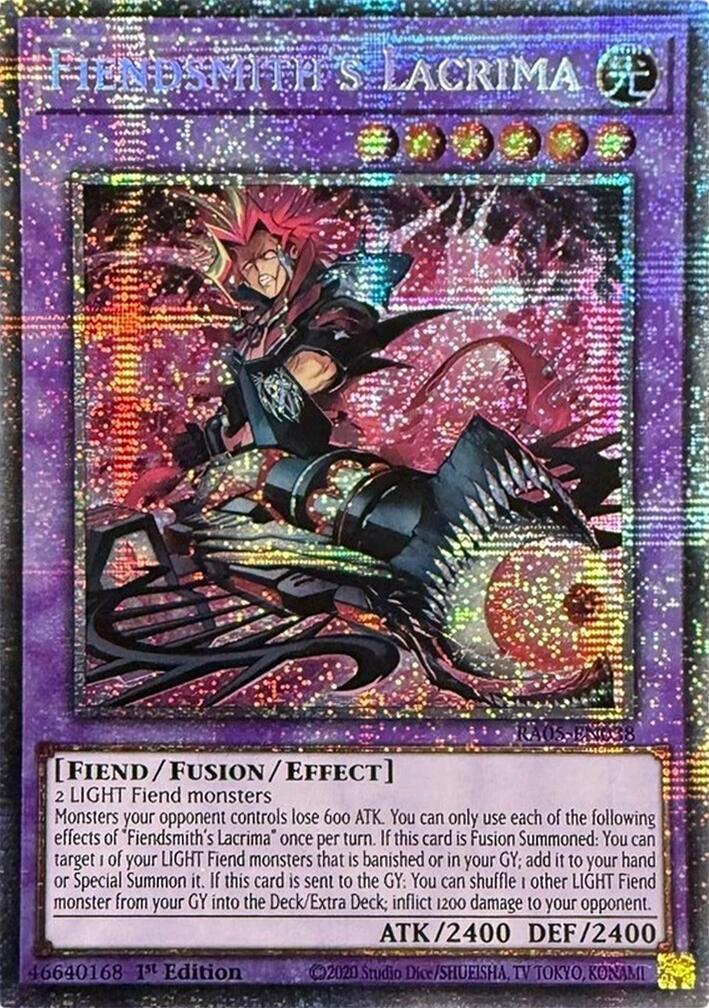 Fiendsmith's Lacrima (Starlight Rare) [RA05-EN038] Starlight Rare | Exor Games New Glasgow