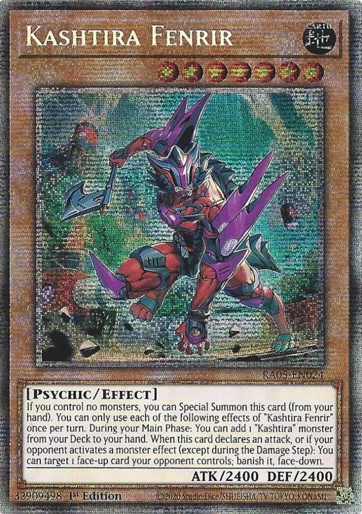 Kashtira Fenrir (Starlight Rare) [RA05-EN024] Starlight Rare | Exor Games New Glasgow