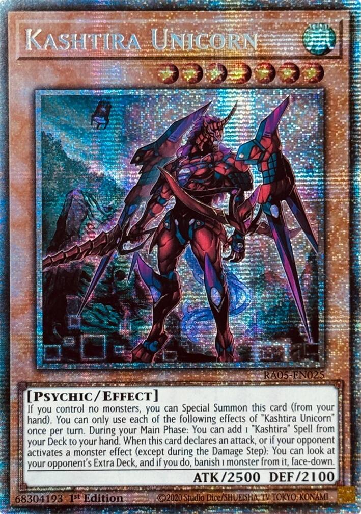 Kashtira Unicorn (Starlight Rare) [RA05-EN025] Starlight Rare | Exor Games New Glasgow