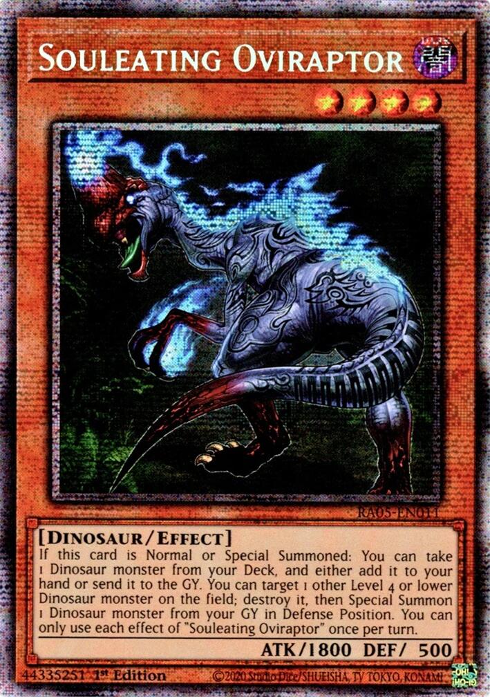 Souleating Oviraptor (Starlight Rare) [RA05-EN011] Starlight Rare | Exor Games New Glasgow