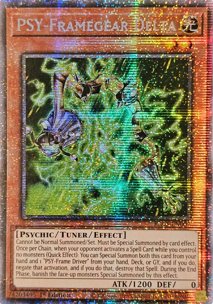 PSY-Framegear Delta (Starlight Rare) [RA05-EN007] Starlight Rare | Exor Games New Glasgow
