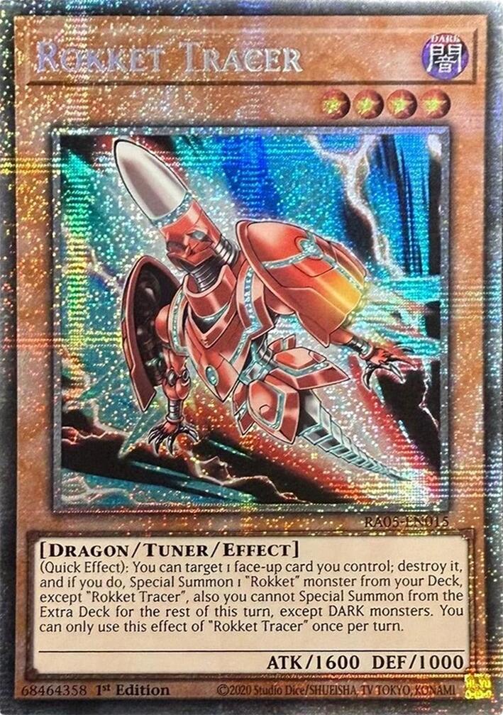 Rokket Tracer (Starlight Rare) [RA05-EN015] Starlight Rare | Exor Games New Glasgow